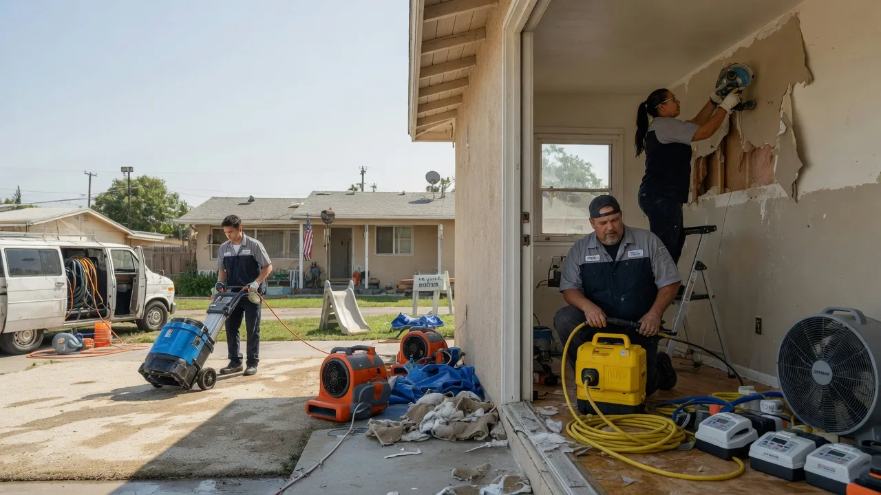 Water Damage Restoration in Old Glory, TX near me